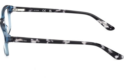 Okulary korekcyjne Guess GU50269 090 Prostokątne Niebieskie