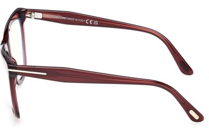 Okulary korekcyjne Tom Ford FT6064-B 071 Kocie oczy Czerwone