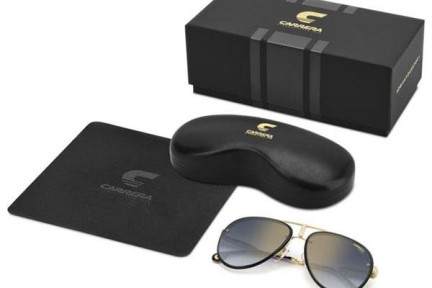 Okulary przeciwsłoneczne Carrera CARRERAGLORY Y11/1V Pilotki (Aviator) Złote
