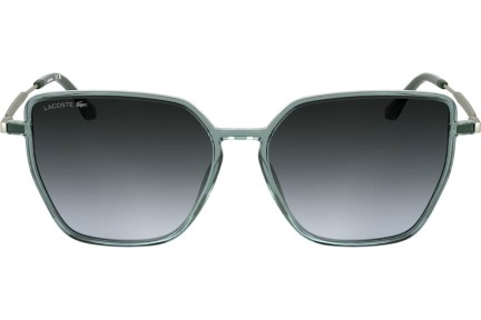 Okulary przeciwsłoneczne Lacoste L6062S 400 Kocie oczy Niebieskie