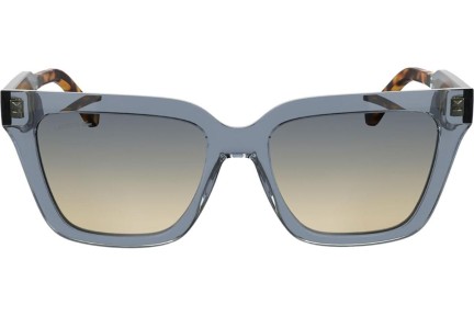 Okulary przeciwsłoneczne Lacoste L6063S 038 Kocie oczy Szare