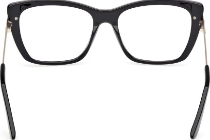 Okulary korekcyjne Guess GU50246 001 Kocie oczy Czarne
