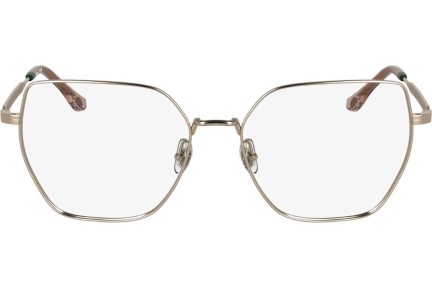 Okulary korekcyjne Lacoste L2309 662 Kocie oczy Złote