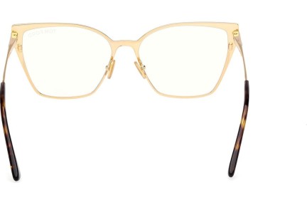 Okulary korekcyjne Tom Ford FT6051-B 030 Kocie oczy Złote