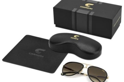 Okulary przeciwsłoneczne Carrera CARRERAGLORY RHL/86 Pilotki (Aviator) Złote