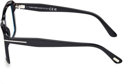 Okulary korekcyjne Tom Ford FT6065-B 001 Prostokątne Czarne