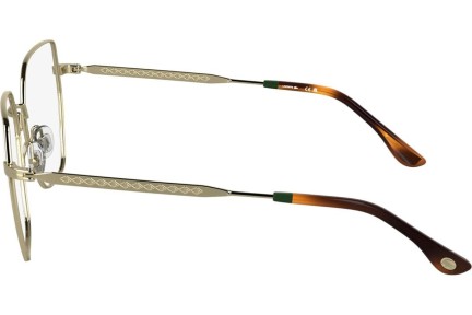 Okulary korekcyjne Lacoste L2309 714 Kocie oczy Złote