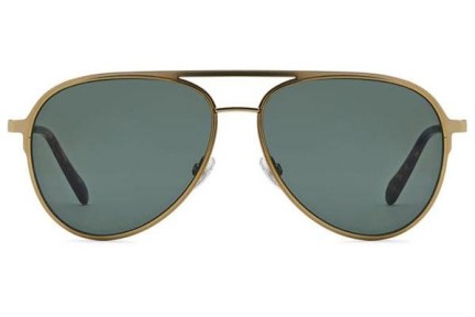 Okulary przeciwsłoneczne Fossil FOS2160/G/S 577/QT Pilotki (Aviator) Złote