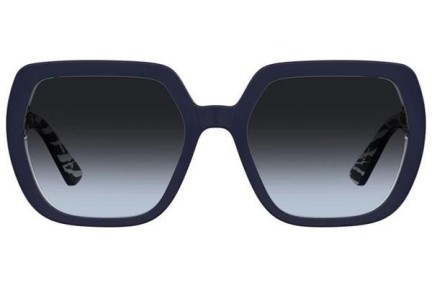 Okulary przeciwsłoneczne Love Moschino MOL082/S 07W/9O Kocie oczy Niebieskie