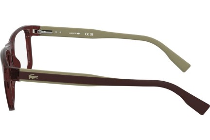 Okulary korekcyjne Lacoste L2972 601 Kwadratowe Czerwone