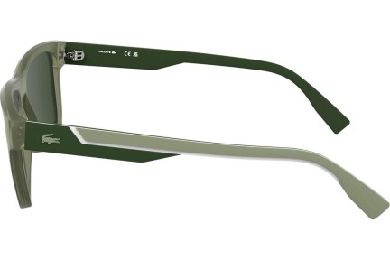 Okulary przeciwsłoneczne Lacoste L6058S 301 Kwadratowe Zielone