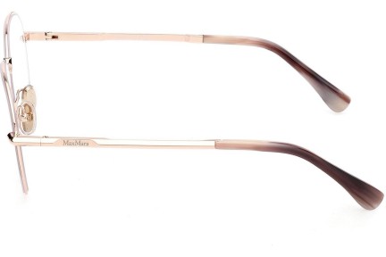 Okulary korekcyjne Max Mara MM5178 028 Okrągłe Złote