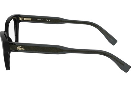 Okulary korekcyjne Lacoste L2983 001 Kocie oczy Czarne