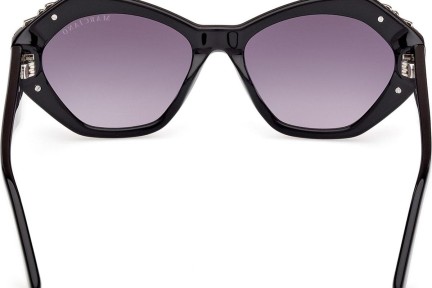 Okulary przeciwsłoneczne Marciano GM00026 01B Kocie oczy Czarne
