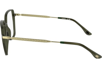 Okulary korekcyjne Lacoste L2981 275 Kocie oczy Brązowe