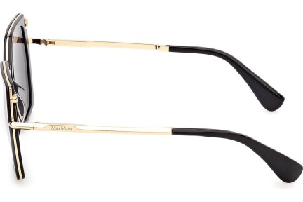 Okulary przeciwsłoneczne Max Mara Miller 5 MM0136 01A Kocie oczy Czarne