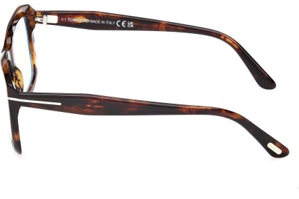 Okulary korekcyjne Tom Ford FT6065-B 055 Prostokątne Havana