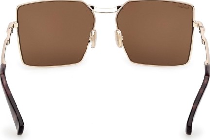 Okulary przeciwsłoneczne Max Mara Miller 3 MM0135 32E Kwadratowe Złote