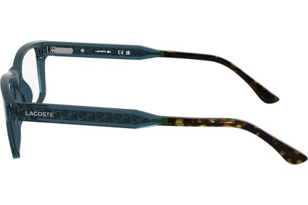 Okulary korekcyjne Lacoste L2977 410 Kwadratowe Niebieskie
