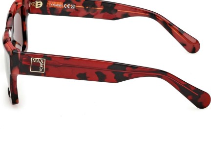Okulary przeciwsłoneczne Max&Co. MO0132 54E Prostokątne Havana