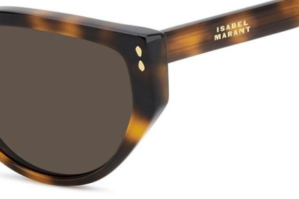 Okulary przeciwsłoneczne Isabel Marant IM0217/S WR9/70 Kocie oczy Havana