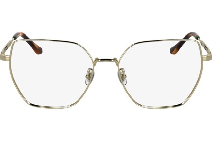 Okulary korekcyjne Lacoste L2309 714 Kocie oczy Złote
