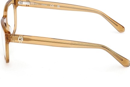 Okulary korekcyjne Guess GU50251 039 Kwadratowe Żółte
