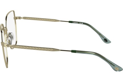 Okulary korekcyjne Lacoste L2309 713 Kocie oczy Złote