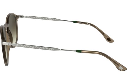 Okulary przeciwsłoneczne Lacoste L6061S 210 Okrągłe Brązowe