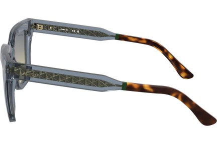 Okulary przeciwsłoneczne Lacoste L6063S 038 Kocie oczy Szare