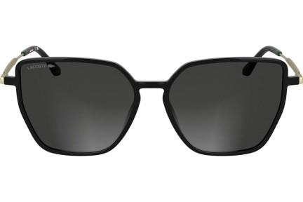 Okulary przeciwsłoneczne Lacoste L6062S 001 Kocie oczy Czarne