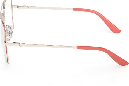 Okulary korekcyjne Guess GU50248 043 Kocie oczy Pomarańczowe