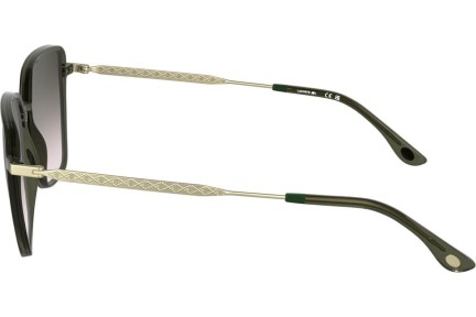 Okulary przeciwsłoneczne Lacoste L6062S 275 Kocie oczy Brązowe