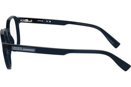 Okulary korekcyjne Lacoste L2980 410 Okrągłe Niebieskie