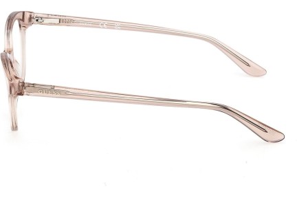 Okulary korekcyjne Guess GU50273 057 Kocie oczy Brązowe