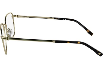 Okulary korekcyjne Lacoste L2311 714 Prostokątne Złote