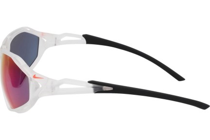 Okulary przeciwsłoneczne Nike IF1113X 900 Prostokątne Białe