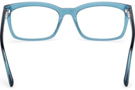 Okulary korekcyjne Guess GU50252 087 Prostokątne Niebieskie