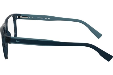 Okulary korekcyjne Lacoste L2972 410 Kwadratowe Niebieskie