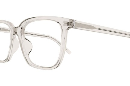 Okulary korekcyjne Saint Laurent SLM142/F 003 Kwadratowe Brązowe