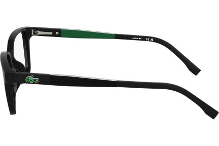 Okulary korekcyjne Lacoste L3661 001 Prostokątne Czarne
