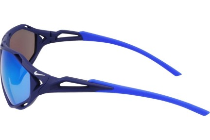 Okulary przeciwsłoneczne Nike IF1120X 492 Prostokątne Niebieskie