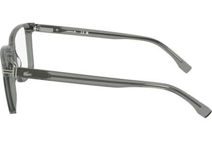Okulary korekcyjne Lacoste L2986 035 Kwadratowe Szare