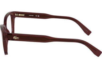 Okulary korekcyjne Lacoste L2983 601 Kocie oczy Czerwone