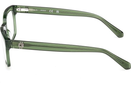 Okulary korekcyjne Guess GU50252 096 Prostokątne Zielone