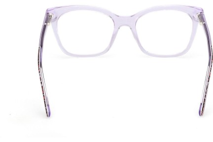 Okulary korekcyjne Guess GU50268 081 Kocie oczy Fioletowe