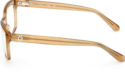 Okulary korekcyjne Guess GU50252 039 Prostokątne Żółte