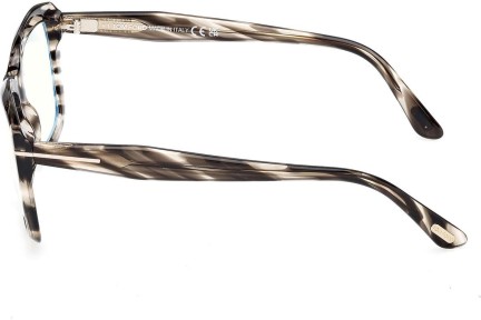 Okulary korekcyjne Tom Ford FT6065-B 056 Prostokątne Szare
