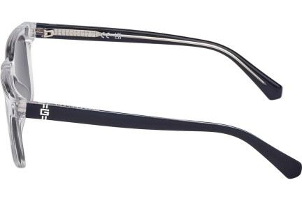 Okulary przeciwsłoneczne Guess GU00227 26B Kwadratowe Przezroczyste