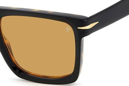Okulary przeciwsłoneczne David Beckham DB7134/S WR7/VS Kwadratowe Czarne
